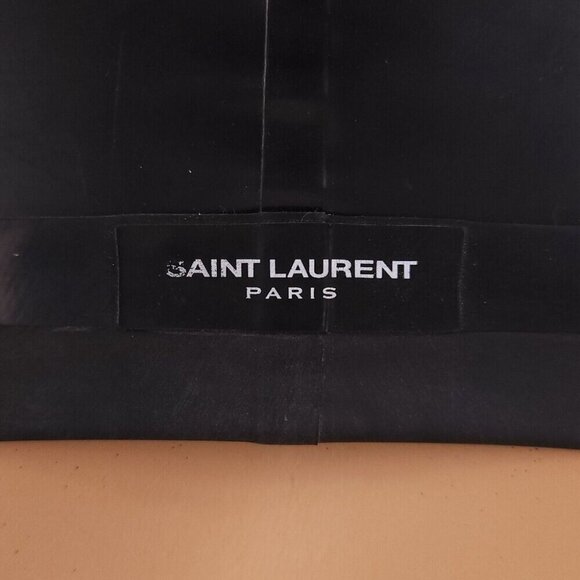 Saint Laurent Latex Leggings Size F36 US 4 Black - Picture 7 of 15